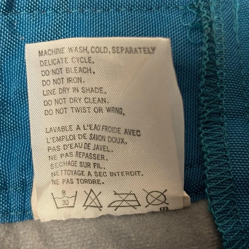 Vintage Descente Snow Pants Mens 34 Blue Ski Radipant Entrant SC Japan 90s - Picture 6 of 16